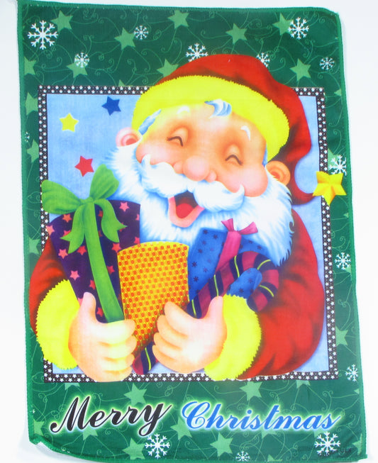 Świąteczna Ściereczka Kuchenna – Radosny Mikołaj z Prezentami