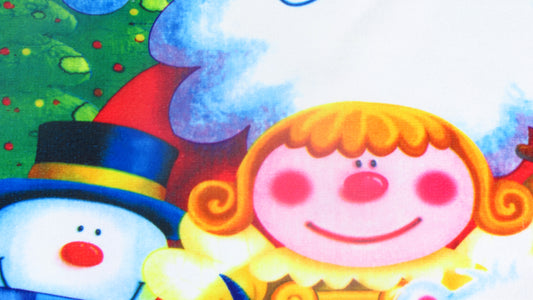 Świąteczna Ściereczka Kuchenna – Mikołaj i Wesoła Drużyna