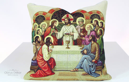 Poszewka Gobelinowa Ostatnia Wieczerza – Złota Nitka, Dekoracyjna
